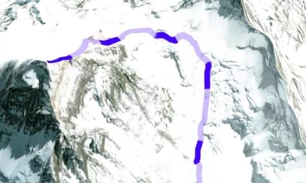 Animating dashed line paths in Mapbox and Maplibre
